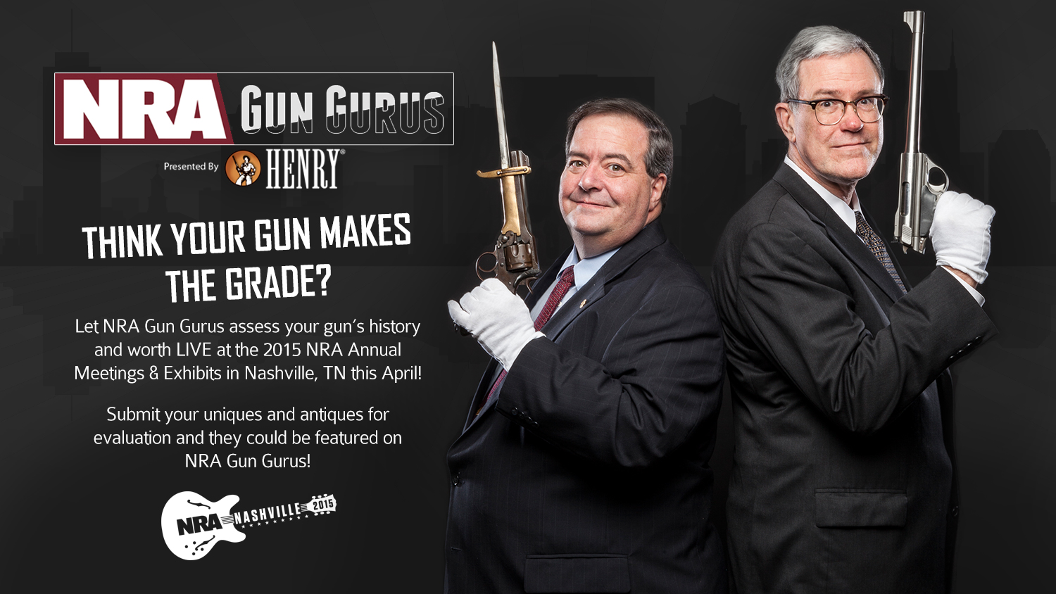 Your gun could be featured on NRA Gun Gurus!