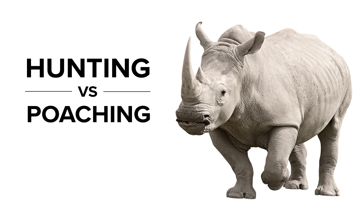 NRAILA Hunting vs Poaching