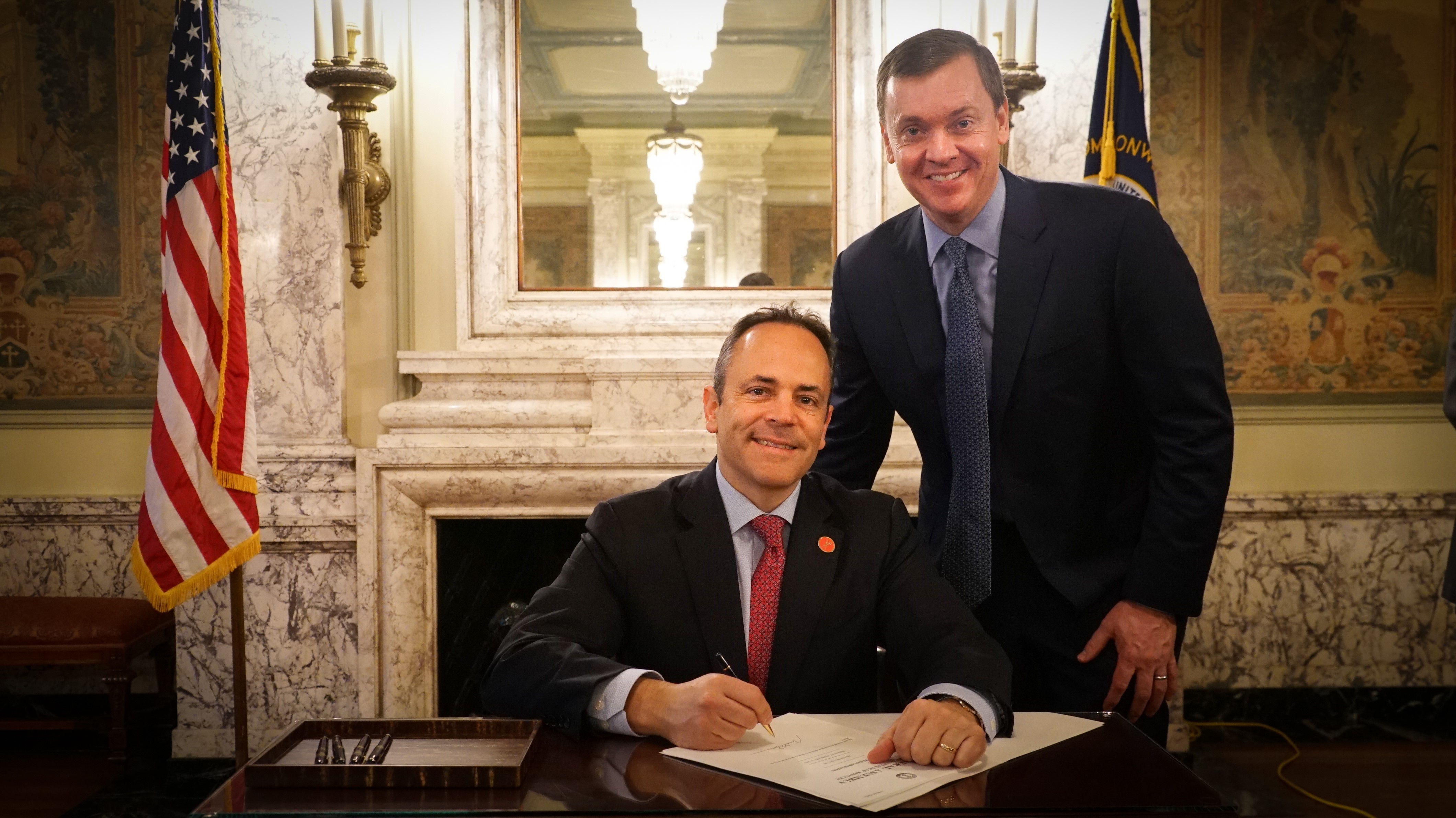 NRA-ILA Executive Director Chris Cox Meets with Governor Bevin in Kentucky